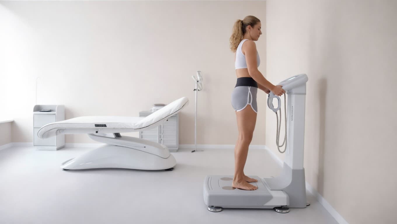 Dispositivo BIA segmentale per analisi composizione corporea