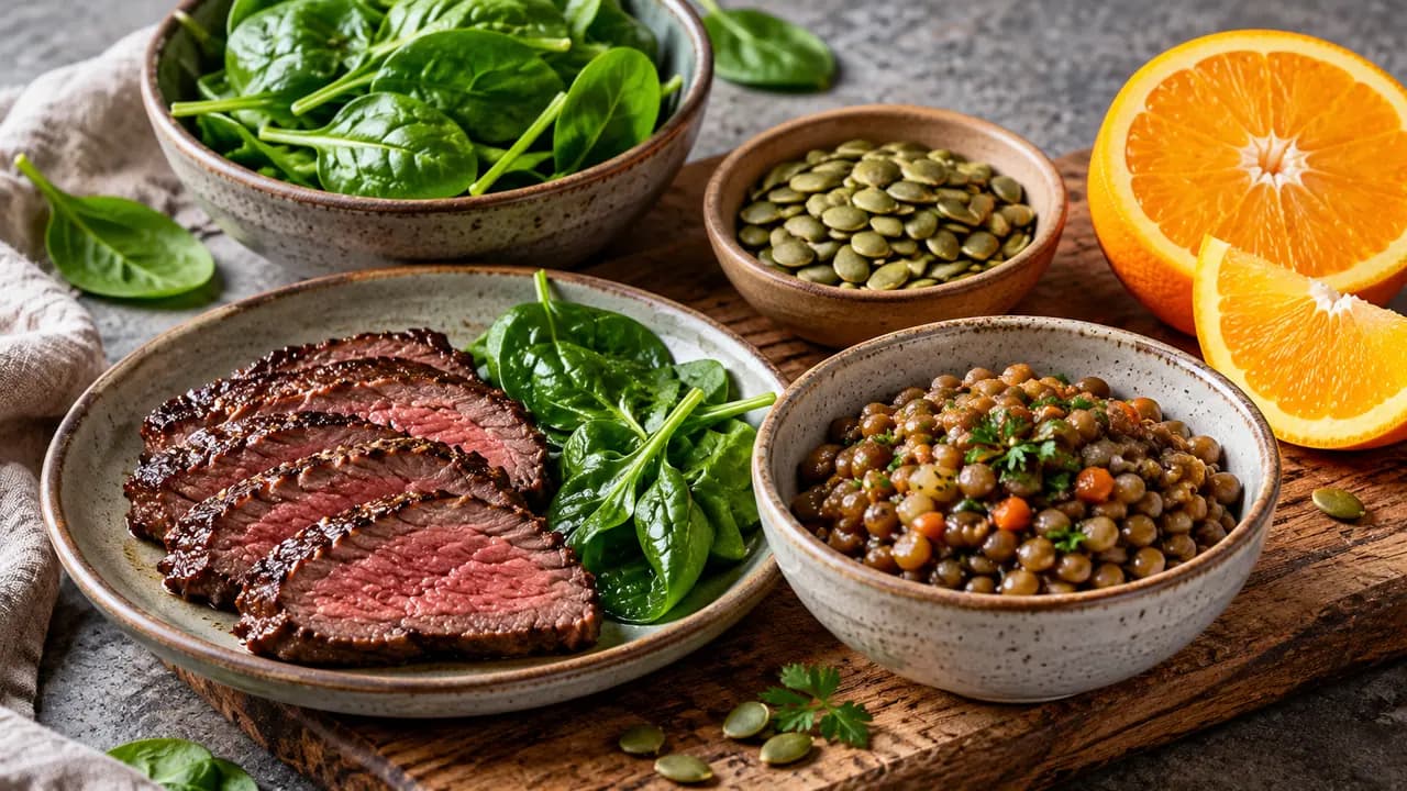 Immagine illustrativa per l’articolo: Anemia sideropenica e ferritina bassa: dieta e ferro, anche per chi si allena