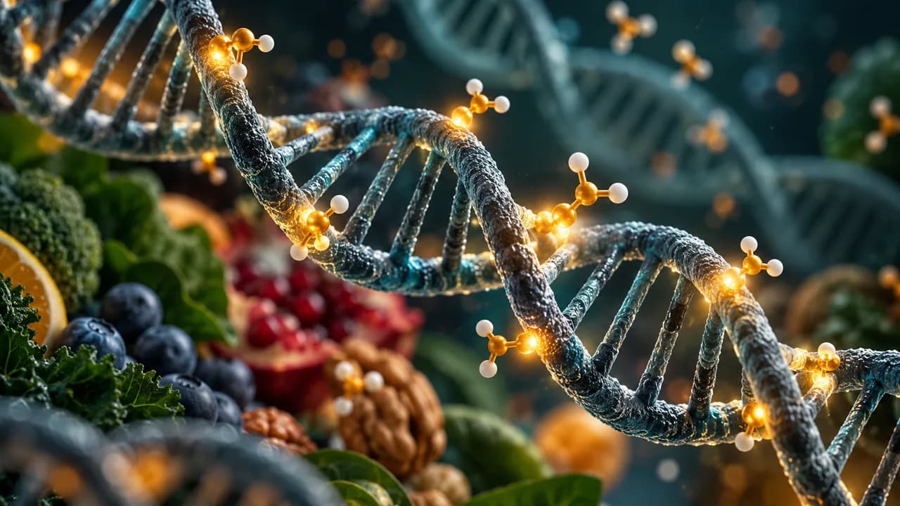 Immagine illustrativa per l’articolo: Epigenetica nutrizionale: il cibo che riscrive l'espressione dei nostri geni