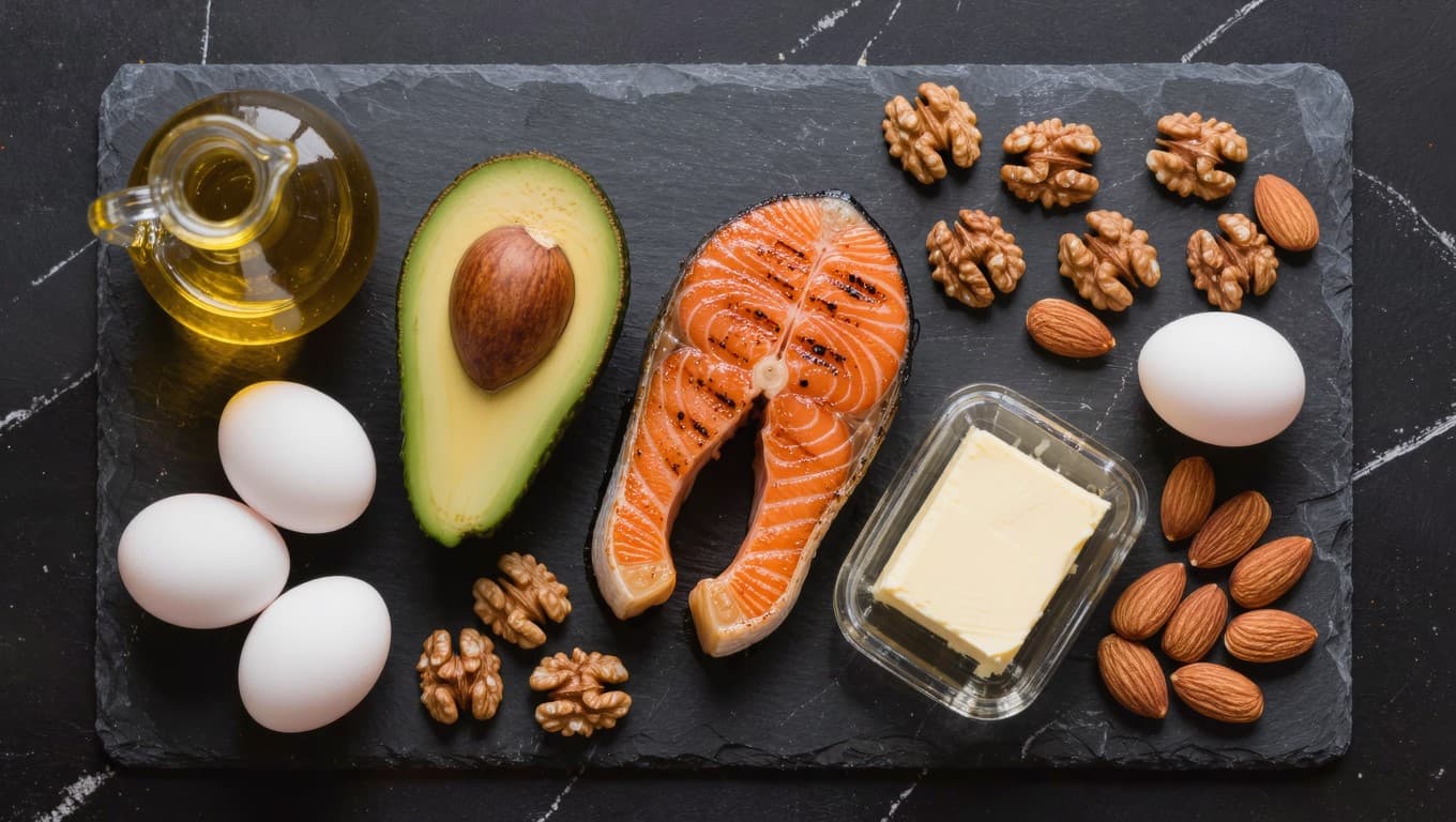Immagine editoriale del percorso dieta chetogenica e low-carb