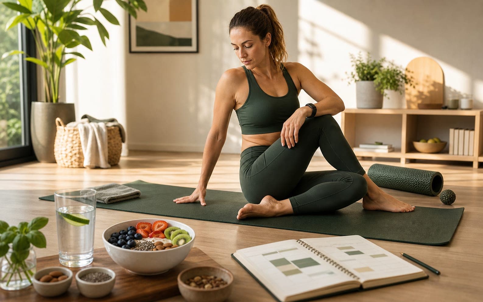 Immagine editoriale del percorso nutrizione anti-aging e longevità
