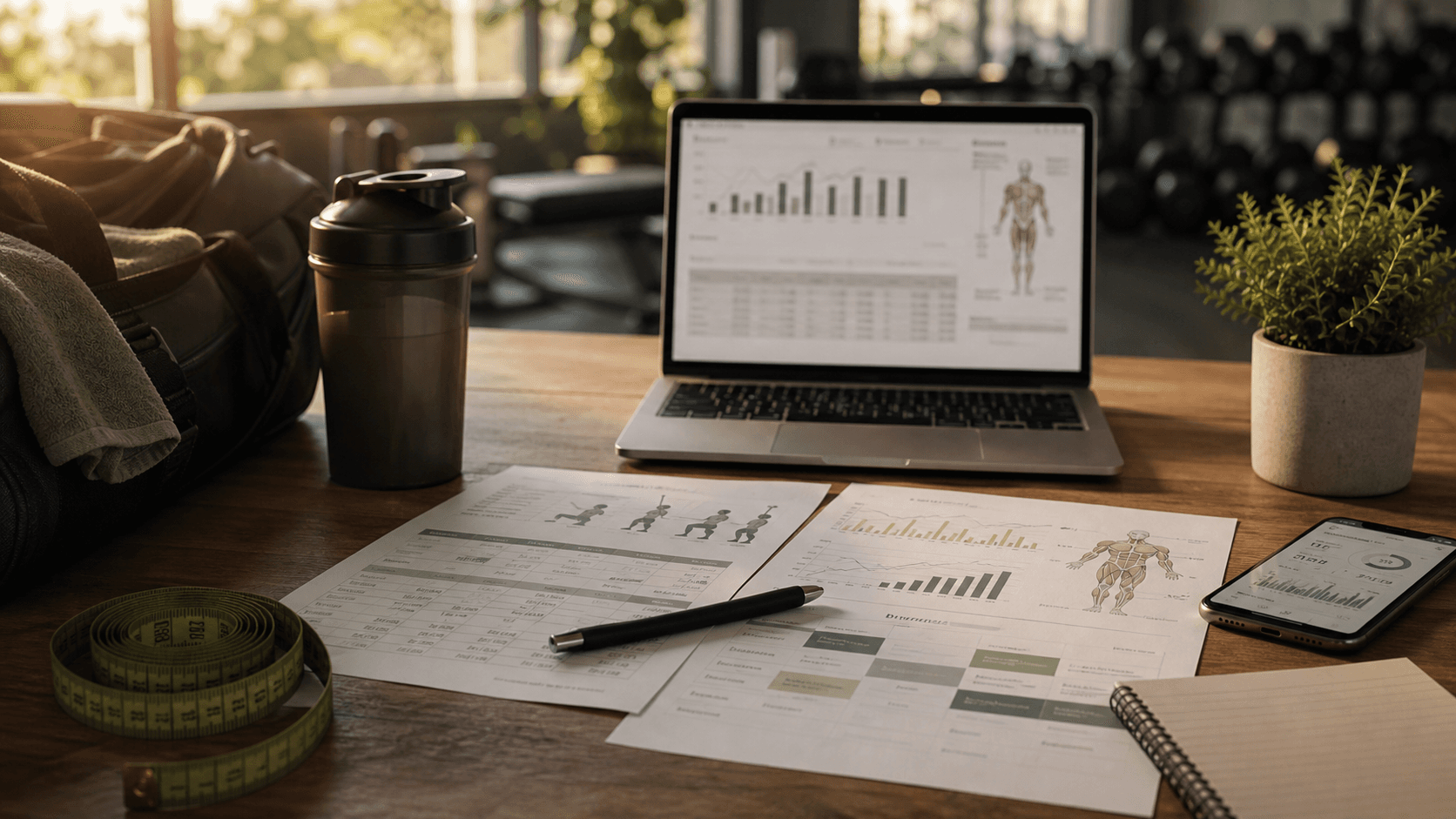 Programmazione di allenamento con dati e piano settimanale